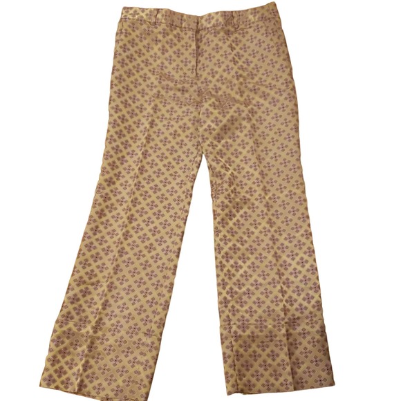 Elizabeth and James Carson Tile lavender Jacquard pants size 0 - Picture 3 of 5